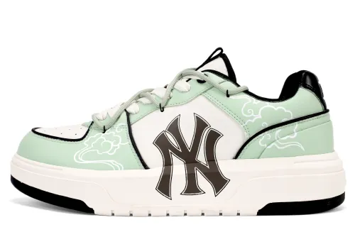 MLB Chunky Liner Low top Skateboard Shoes Unisex White Green