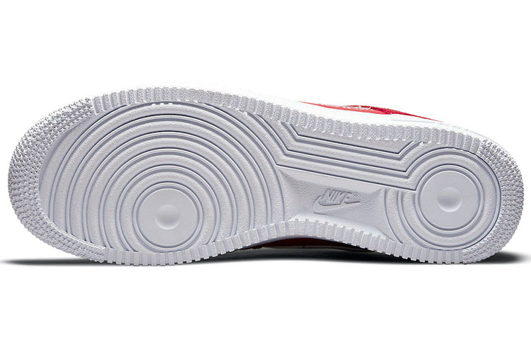 Мужские кеды Nike Air Force 1 "First Use" (красно-синие) — фото 6