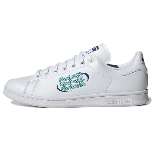 Adidas Originals Stan Smith Abrasion Resistant Low top Skateboard Shoes Unisex White