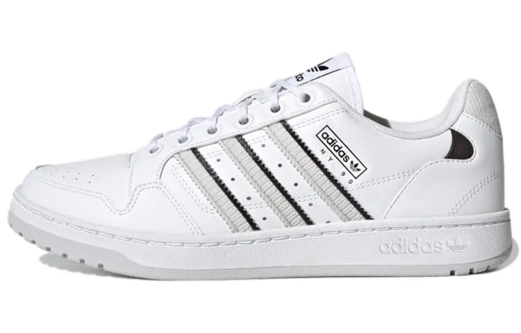 Adidas Originals NY 90 Skateboard Shoes Unisex Low Top Bright White