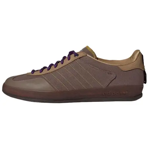 Adidas Originals GAZELLE INDOOR Leather Abrasion Resistant Low top Skateboard Shoes Unisex Brown