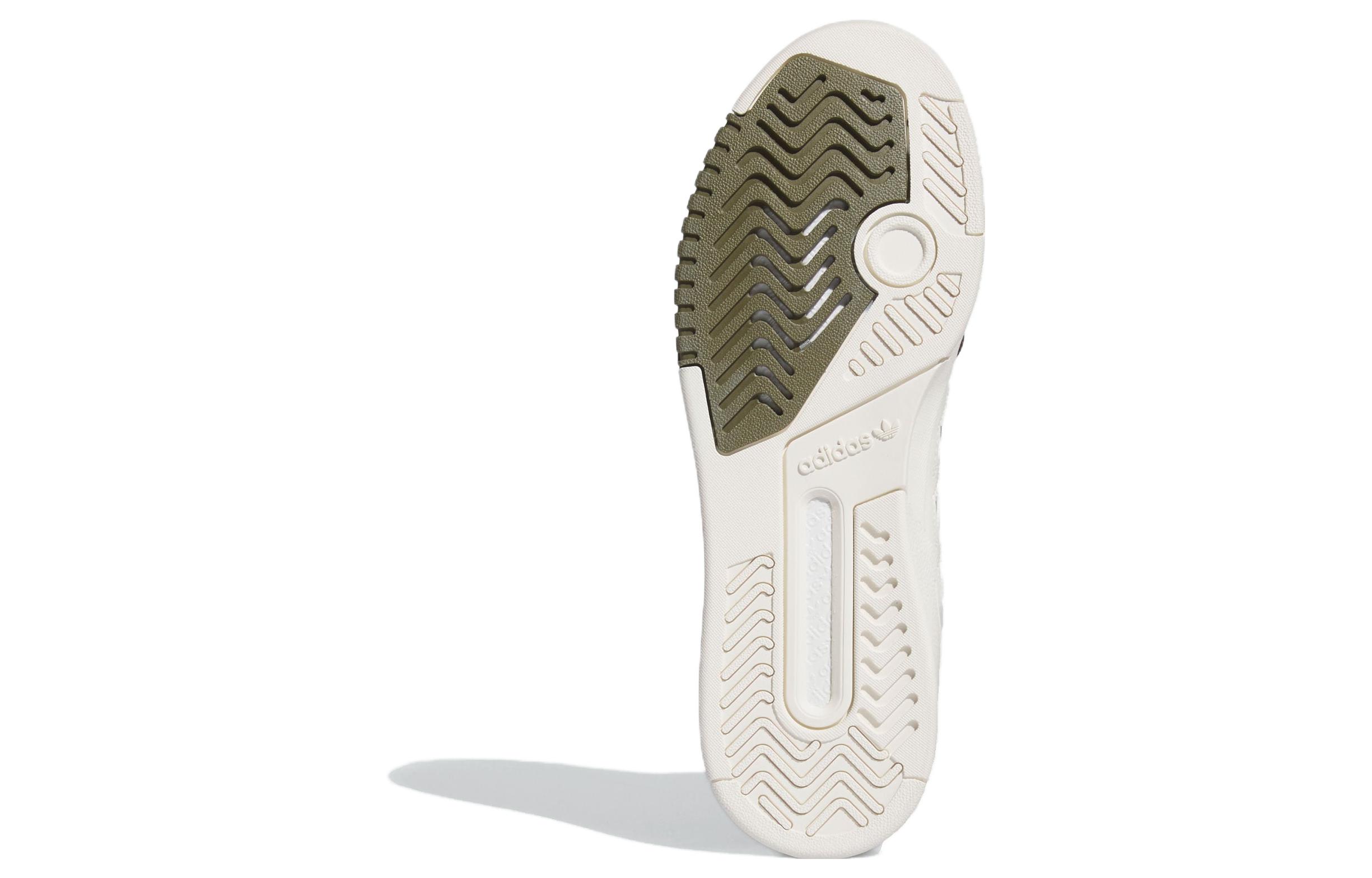 Кеды adidas originals Drop Step (бело-коричневые) — Белыйкоричневый — фото 6