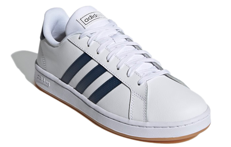 Мужские кеды adidas neo GRAND COURT (синий / белый) — фото 3