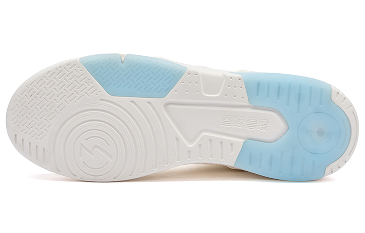 361° Xingran High top Skateboard Shoes Men's Feather White