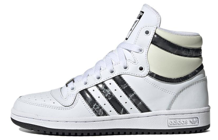 Женские кроссовки adidas Top ten Rb (бело-черные)