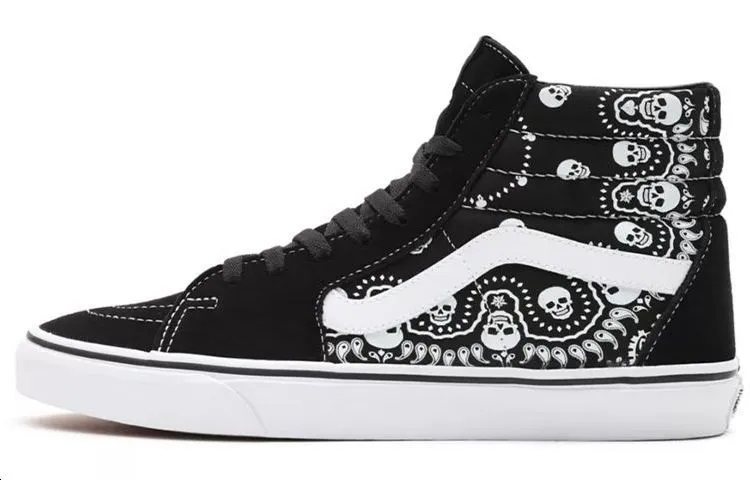 Vans SK8 Hi Bandana-Black
