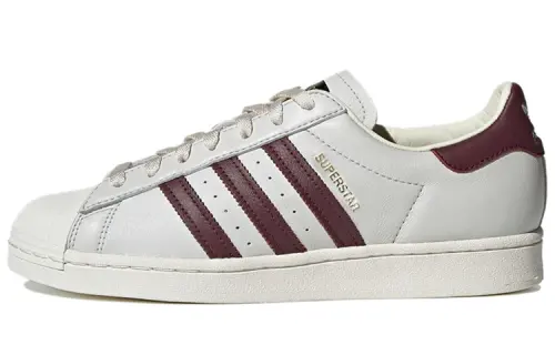 Adidas Superstar 'Off White Maroon'