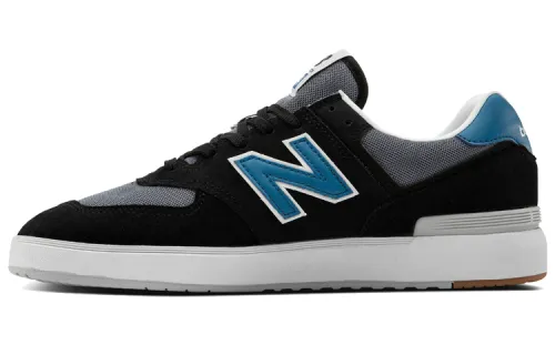 New Balance NB 574 All Coasts Coverage Balance Lightweight Low top Skateboard Shoes Unisex Black Blue Gray