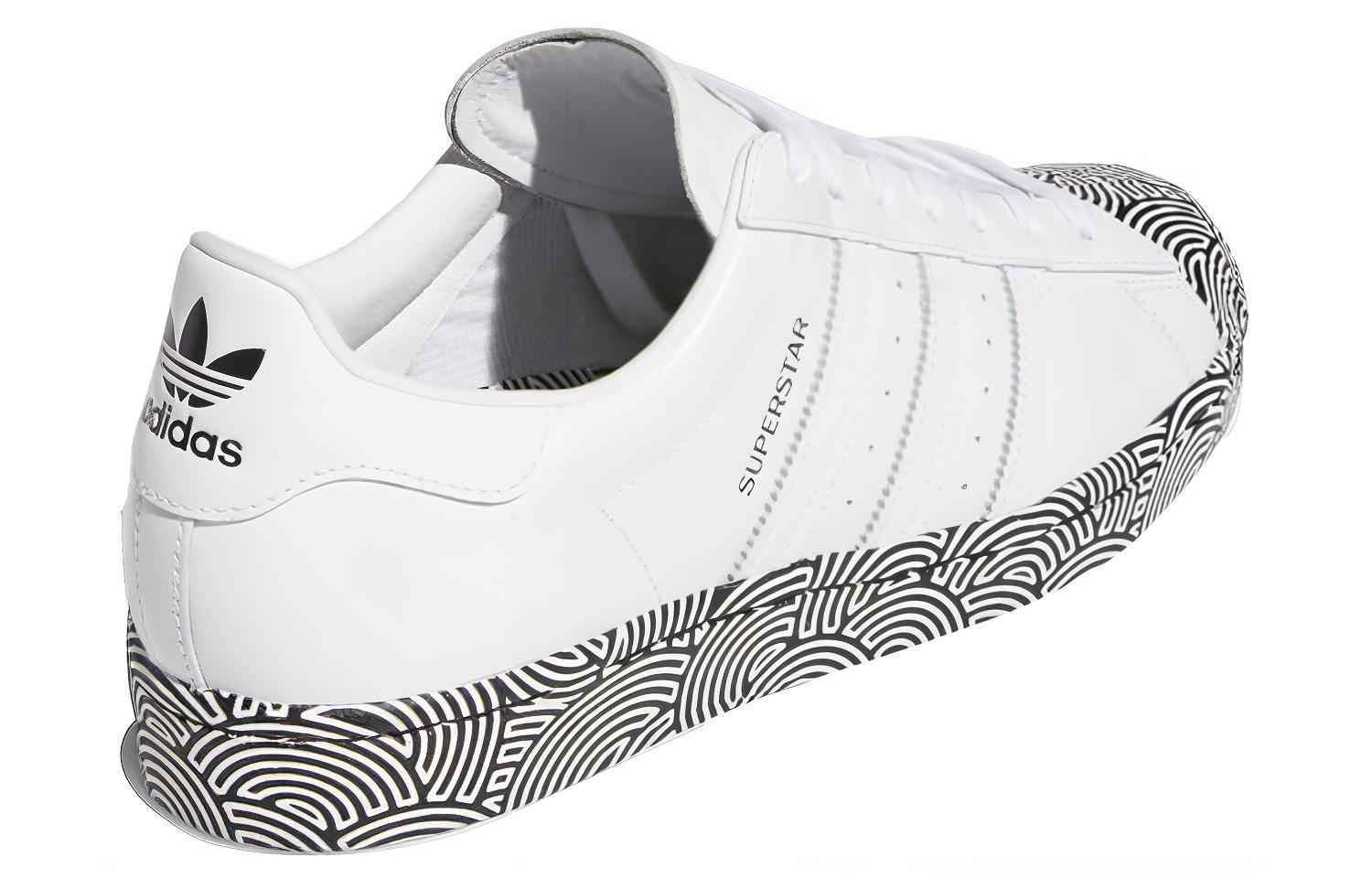 Кеды adidas originals SUPERSTAR (белый / черный) — Белый / чёрный — фото 4