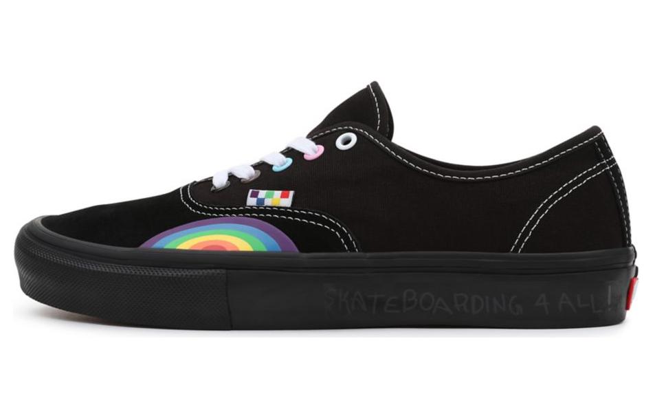 Vans Authentic Abrasion Resistant Low top Skateboard Shoes Unisex Black