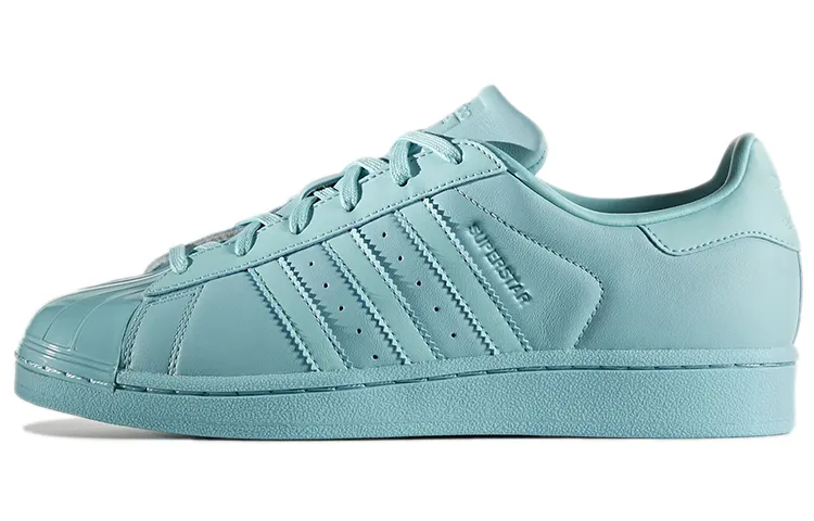 Adidas Superstar Glossy Toe Mint Women's