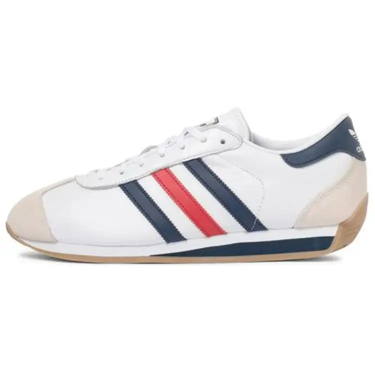 Adidas Originals Country 2 Slip Resistant Low top Skateboard Shoes Unisex White