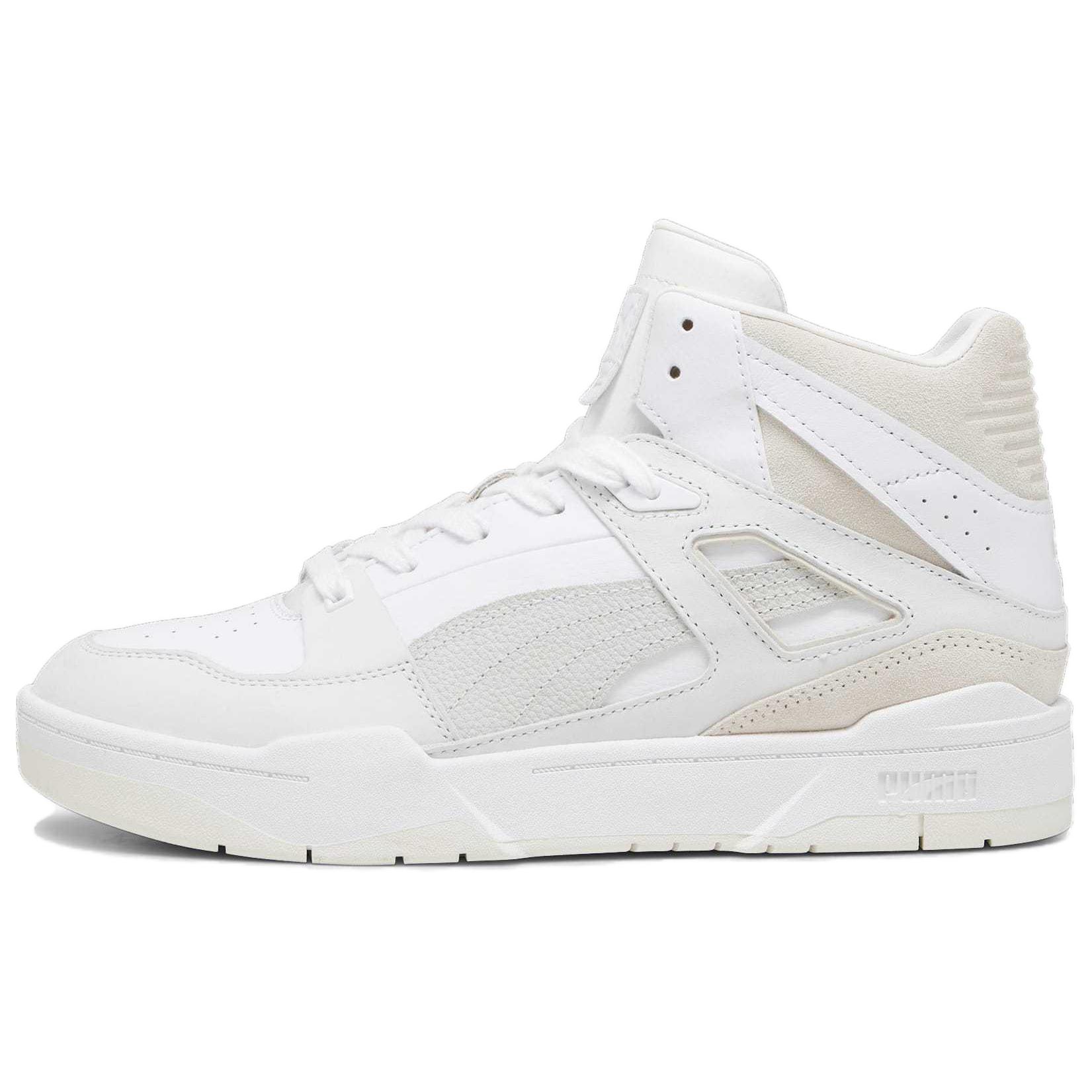 PUMA Slipstream Hi Lux II High top Skateboard Shoes Unisex White
