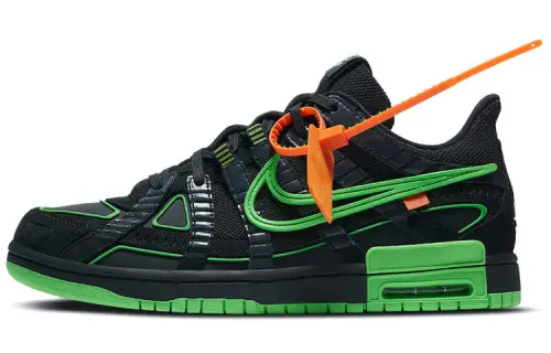 Nike X Off White Air Rubber Dunk 'Green Strike'