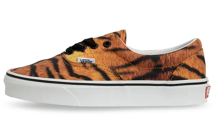 Vans Era Tiger Low top Skateboard Shoes Unisex Tiger Print