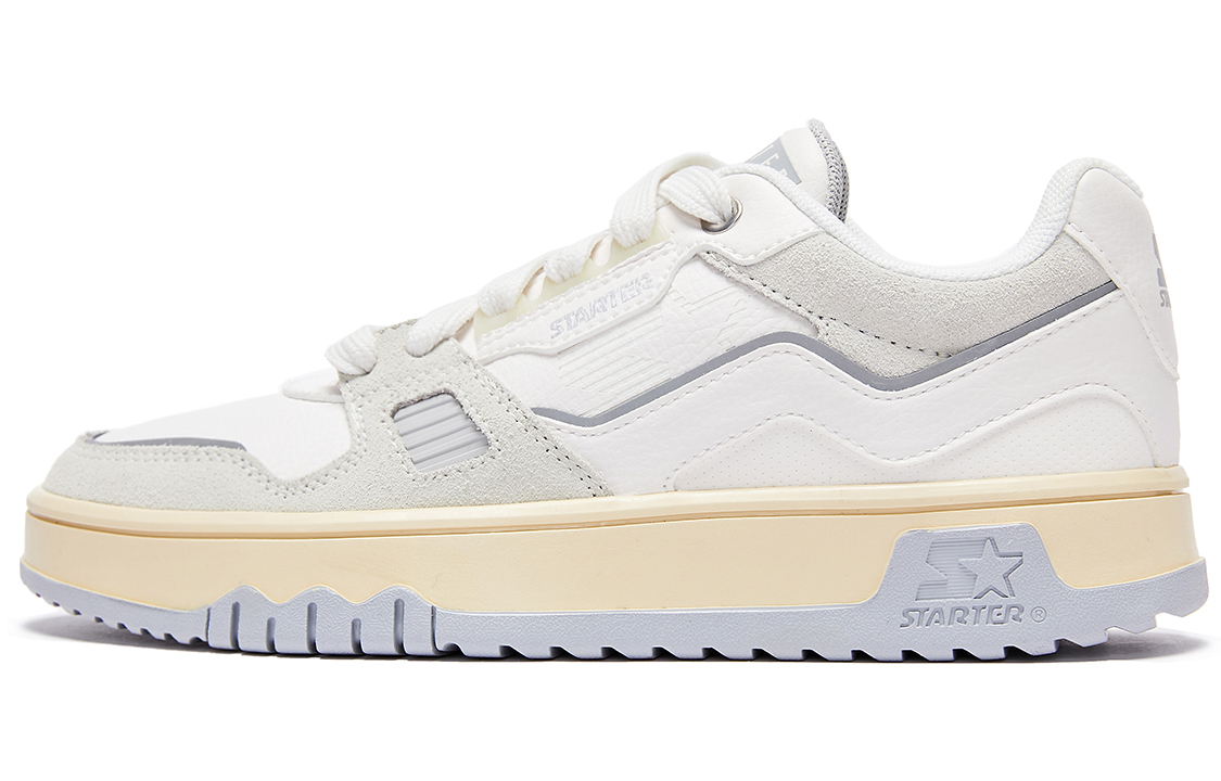 STARTER Rainer EP Collection Height Increasing Low top Skateboard Shoes Men's White Gray