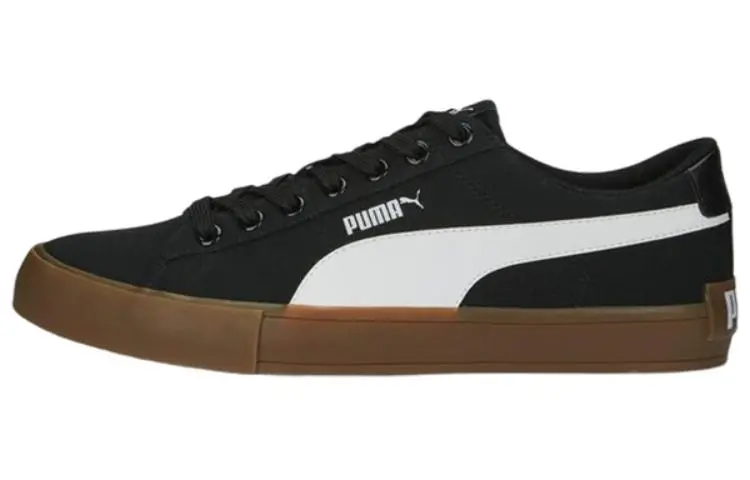 PUMA Bari Casual Textile, Artificial Leather Comfortable Abrasion Resistant Breathable Low top Skateboard Shoes Unisex