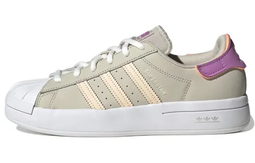 Adidas Originals SUPERSTAR Ayoon Low top Skateboard Shoes Women's Gray Pink