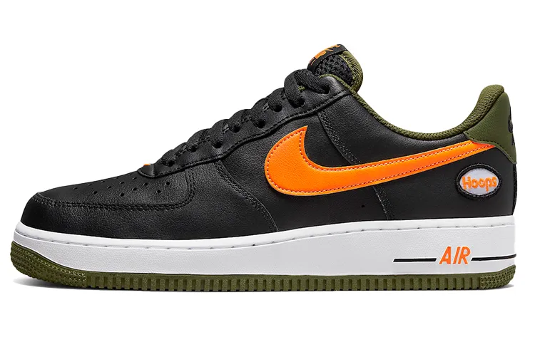 Nike Air Force 1 '07 LV8 'Hoops Black Total Orange'