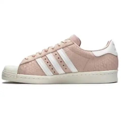 Adidas Originals Superstar 80s Low top Skateboard Shoes Unisex Pink