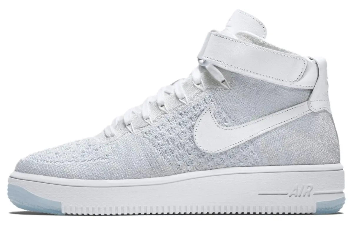 Nike Air Force 1 Flyknit Triple White Women's