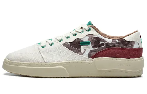 FILA FUSION Lifestyle Skate Shoes 'White Brown'