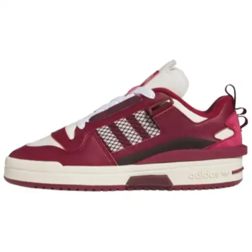 Adidas Originals FORUM MOD Minimalist Fashion Low top Skateboard Shoes Unisex Red Beige