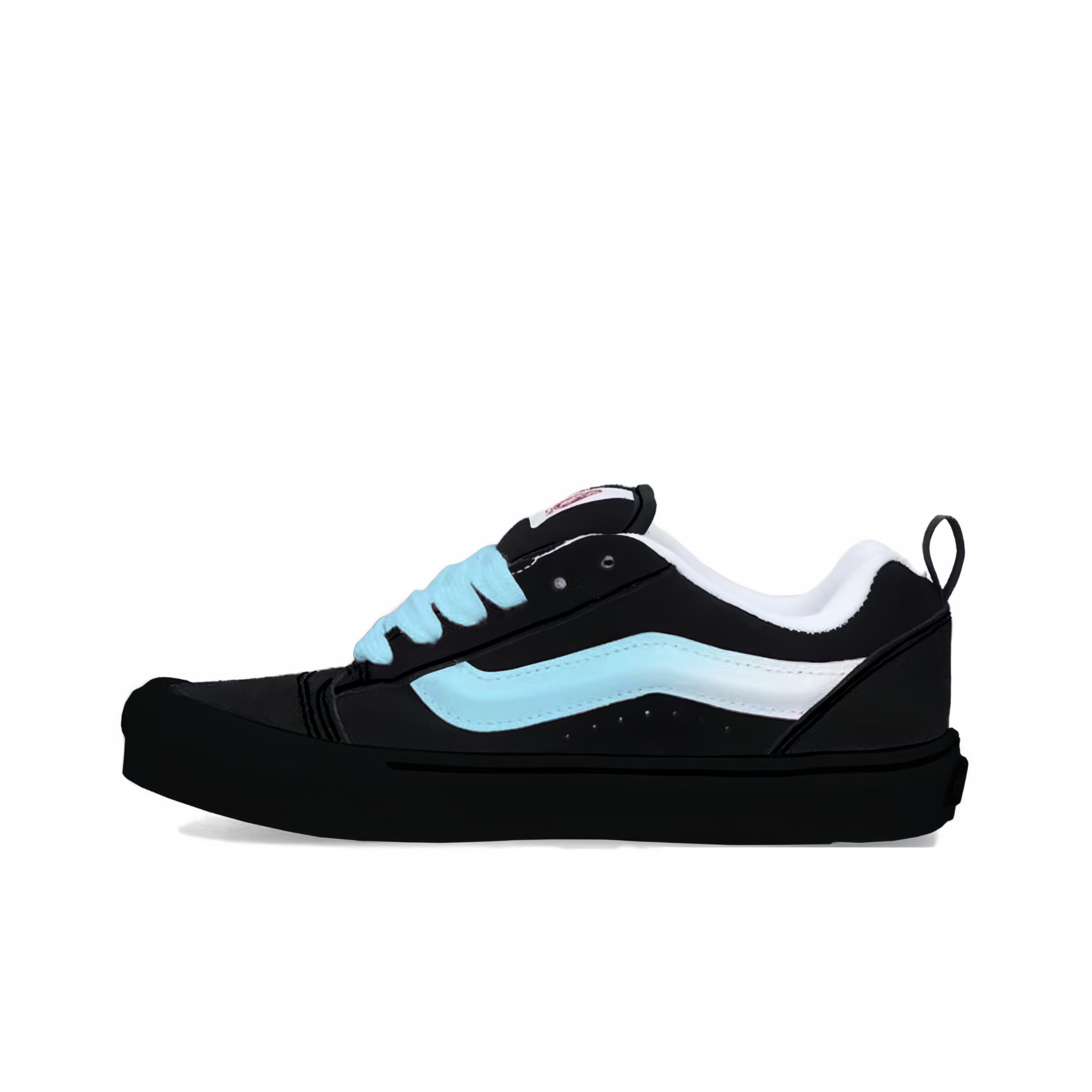 Vans Knu Skool Slip Resistant Abrasion Resistant Low top Skateboard Shoes Unisex Light Blue