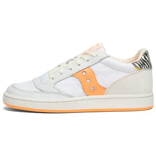 Saucony Skateboard Shoes Women's Low Top White/Orange/Black