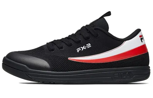 FILA Athletics Skateboard Shoes Men's Low Top Black
