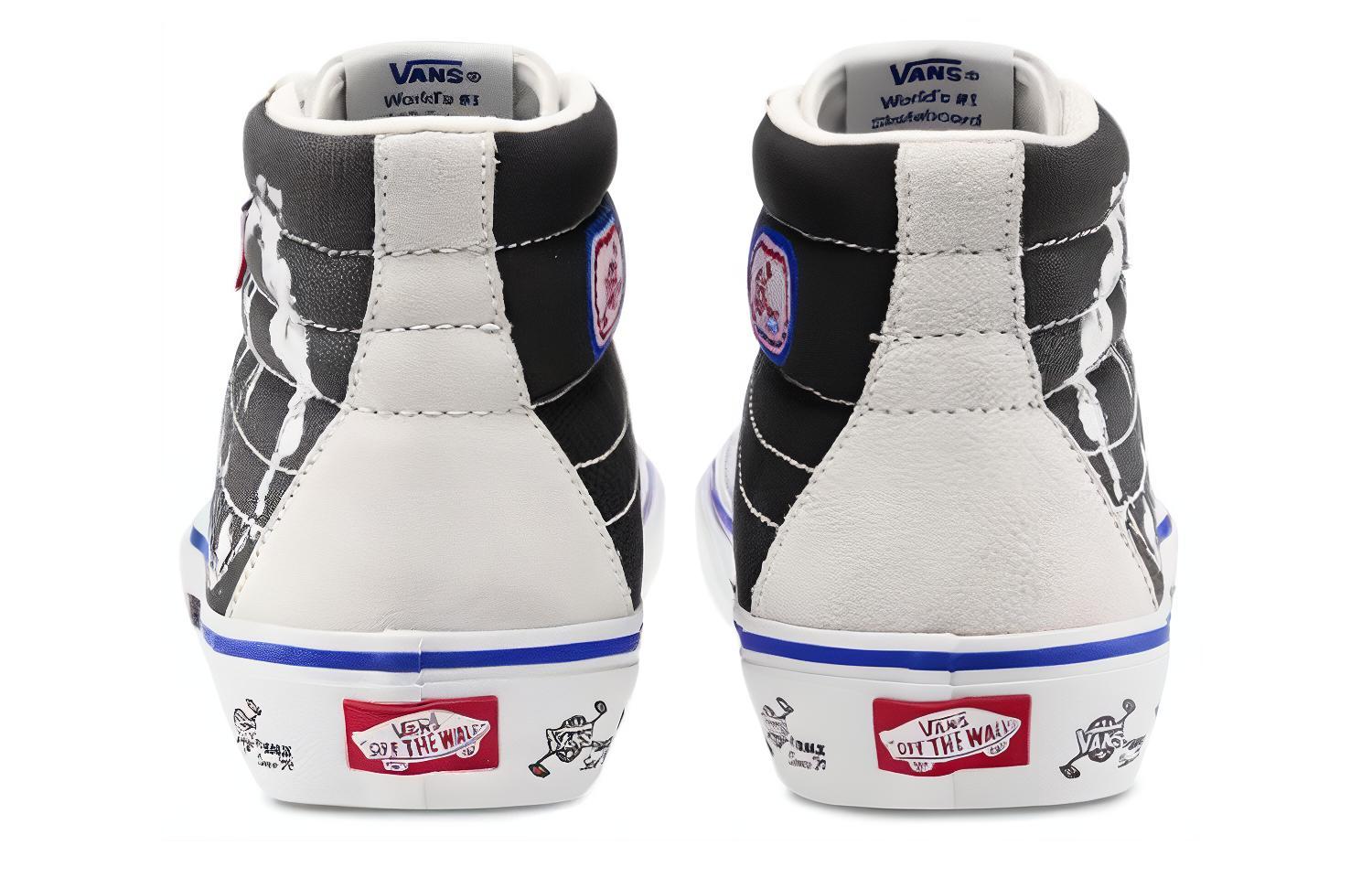 Кеды Vans SK8 Pro (черно-белые) — фото 5