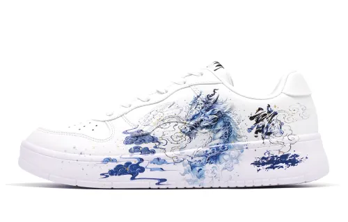 Li Ning Floating Boat Cushioning Abrasion Resistant Breathable Cushioning Abrasion Resistant Breathable Low top