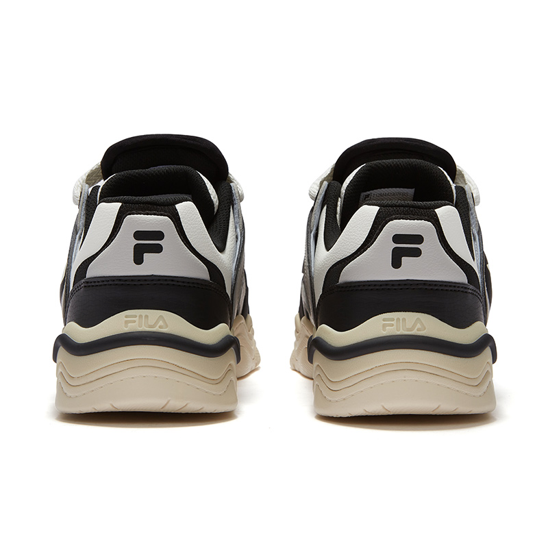 Мужские кеды FILA FUSION KICKDX (черно-белые) — фото 4