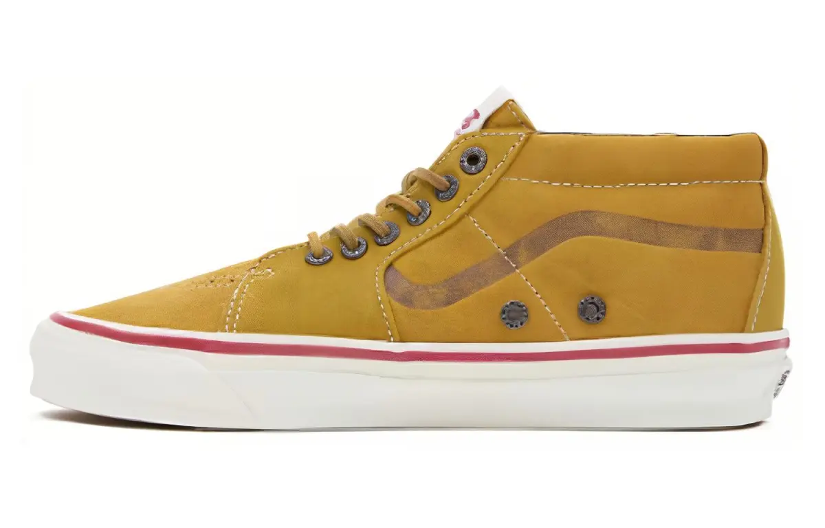 Sk8 Nigel Cabourn x Sk8 Vans-Mid Lx 'Vintage Suede'