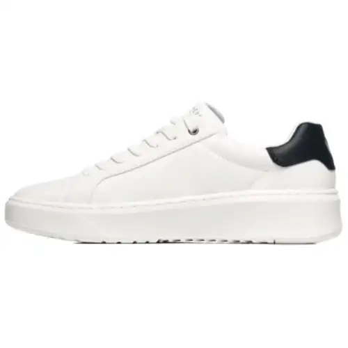 Skechers COURT BREAK Cushioning Abrasion Resistant Cushioning, Wear Resistant Low top Skateboard Shoes Men's White