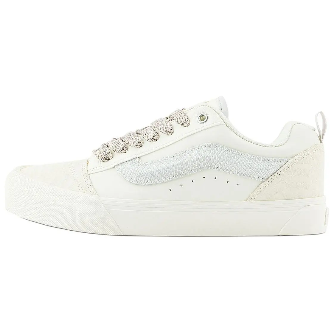 Vans Knu Skool Abrasion Resistant Low top Skateboard Shoes Unisex Ecru