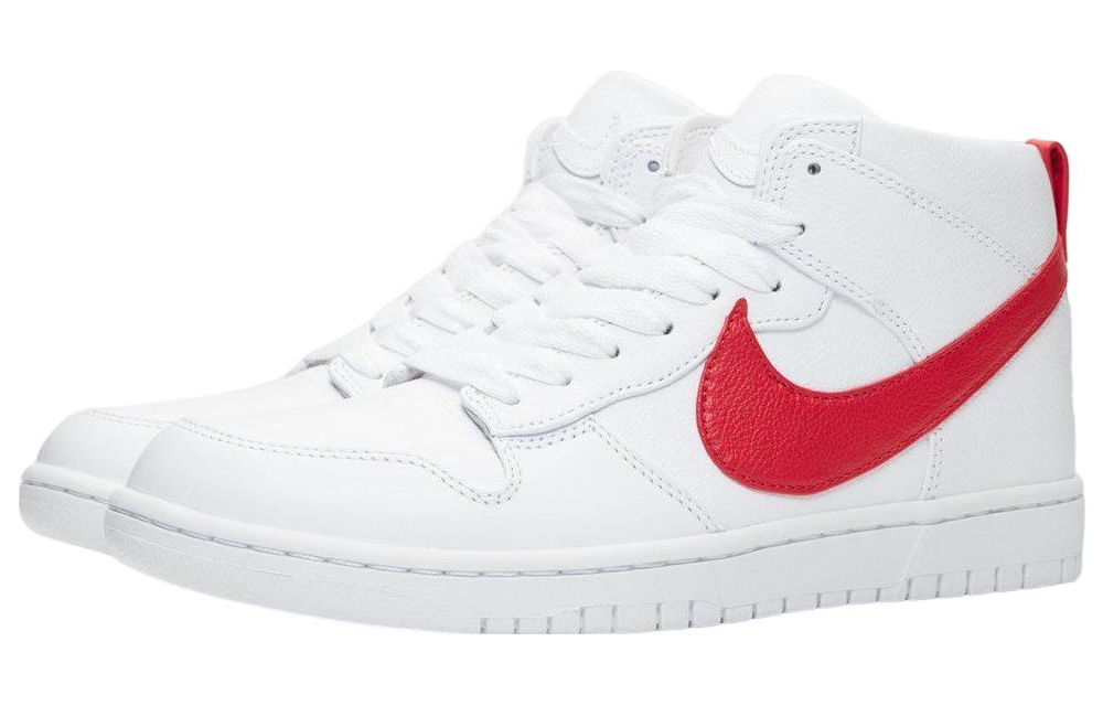 Кроссовки Nike Dunk Lux Chukka Riccardo Tisci (белые) — Белый — фото 3