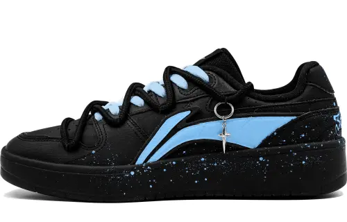 Li Ning Sycee, Box Action, Dark Blue Mechanical Sound Line, Baby's Breath, Blended Slip Resistant Abrasion Resistant