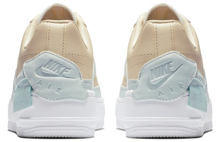 Женские кроссовки Nike Air Force 1 (бежевый) — Белый — фото 5