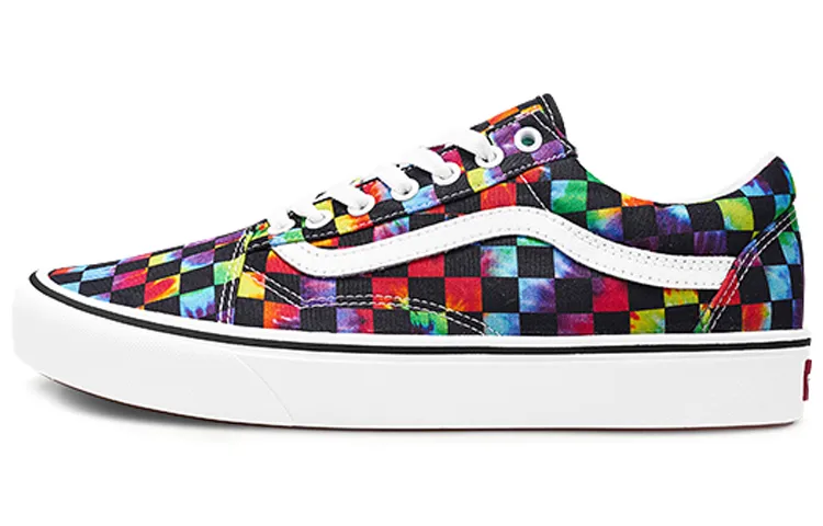 Old Skool Comfycush Vans 'Tie-Dye Checker'