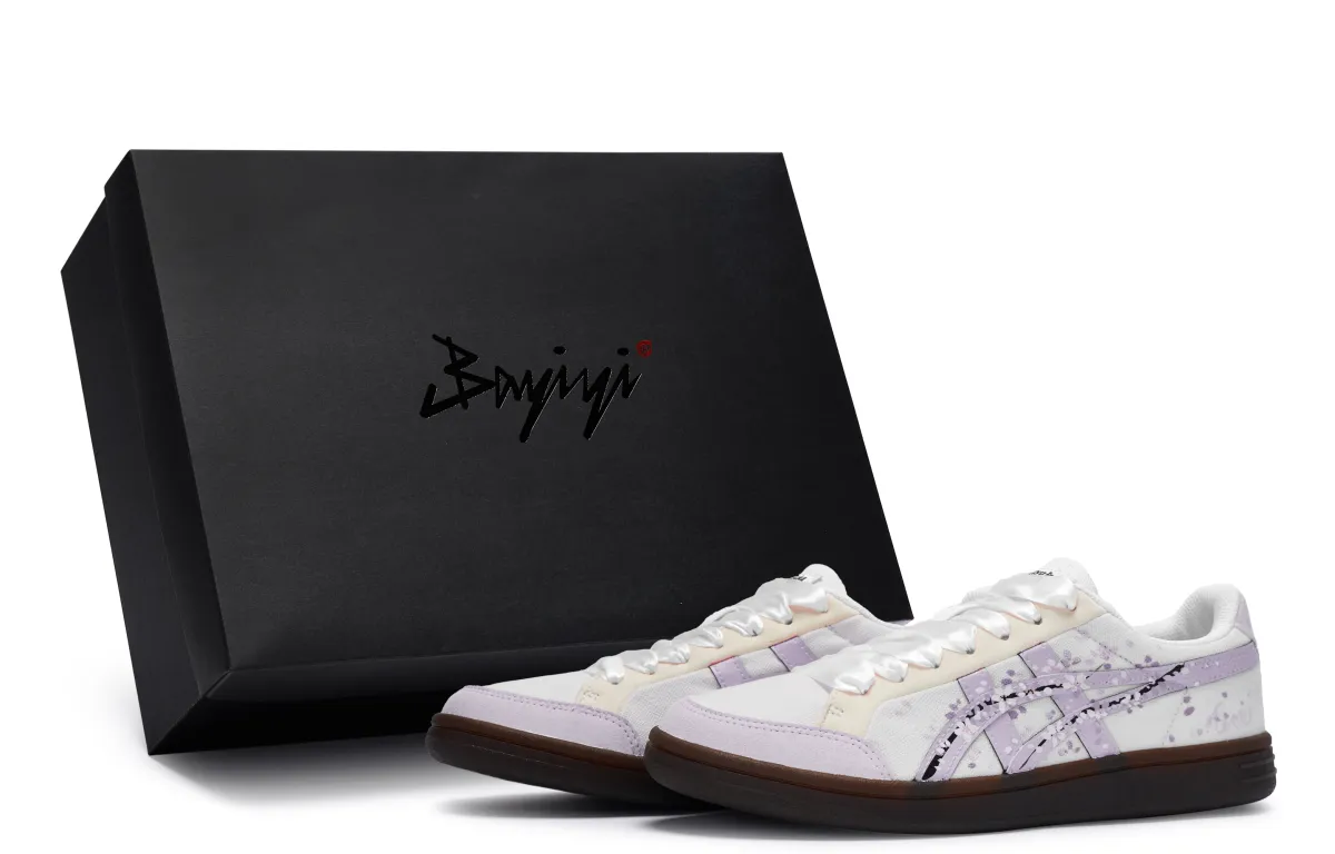 Onitsuka Tiger Advanti 811 Manufacturing, Sakura Island Maiden Light Purple, Special Shoe Box
