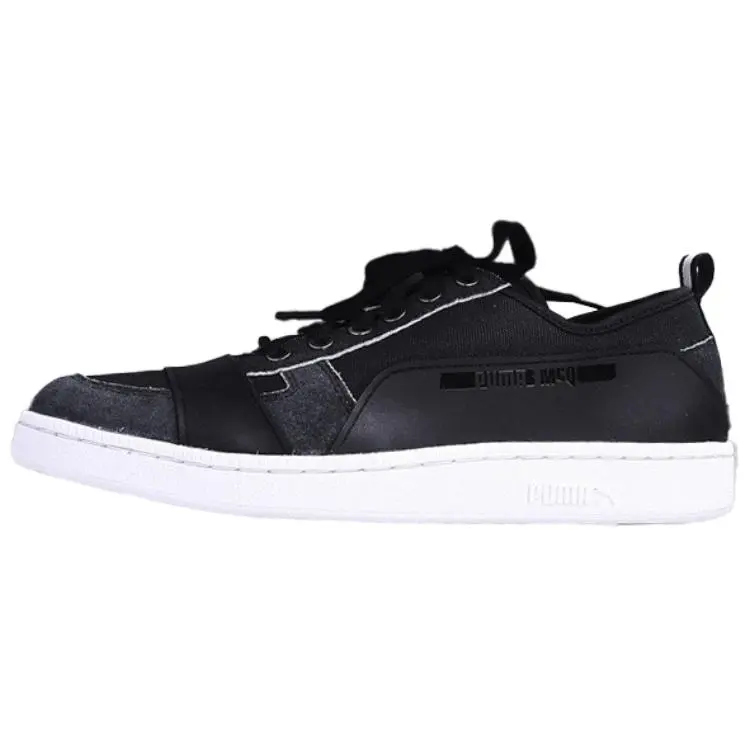 PUMA Mcq Serve Wear resistant And Lightweight Low top Skateboard Shoes Men's Black