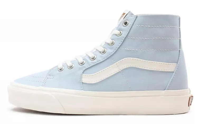 Vans SK8 Tapered Canvas Casual High top Skateboard Shoes Unisex Blue