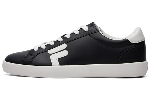FILA Stride Low top Skateboard Shoes Men's Black White