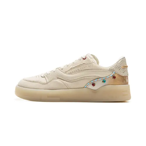 Li Ning x GUGONGLIANMING 001 BTC Slip Resistant Cushioning Abrasion Resistant Lightweight Low top Skateboard Shoes