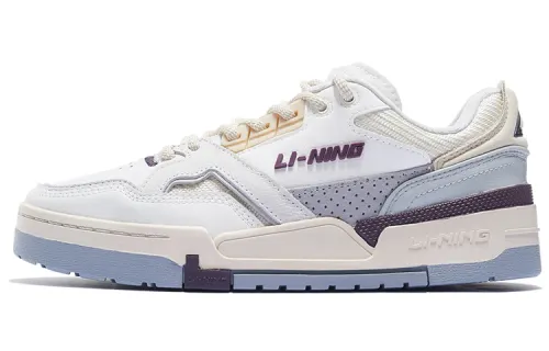 Li Ning 001 BTC SP Low top Skateboard Shoes Women's White Purple