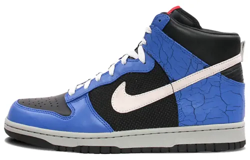 Nike Dunk High Premium 'Black Blue'