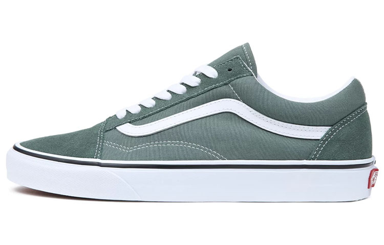 Кеды Vans Old Skool Color Theory (зелено-белые)