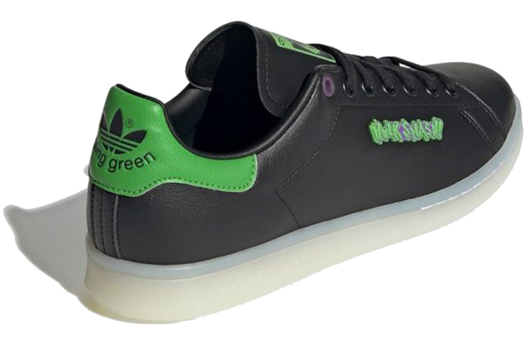 кеды adidas originals STAN SMITH (черно-зеленый) — фото 4