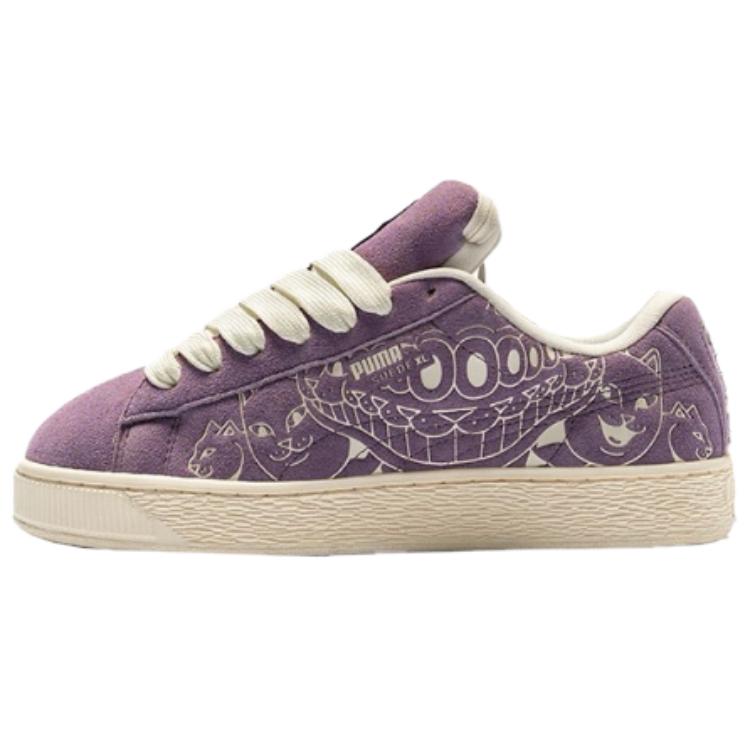 Кроссовки PUMA PUMA × RIPNDIP Suede XL (фиолетово-бежевые)
